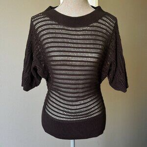Banana Republic Knit Top in Brown – Size Small